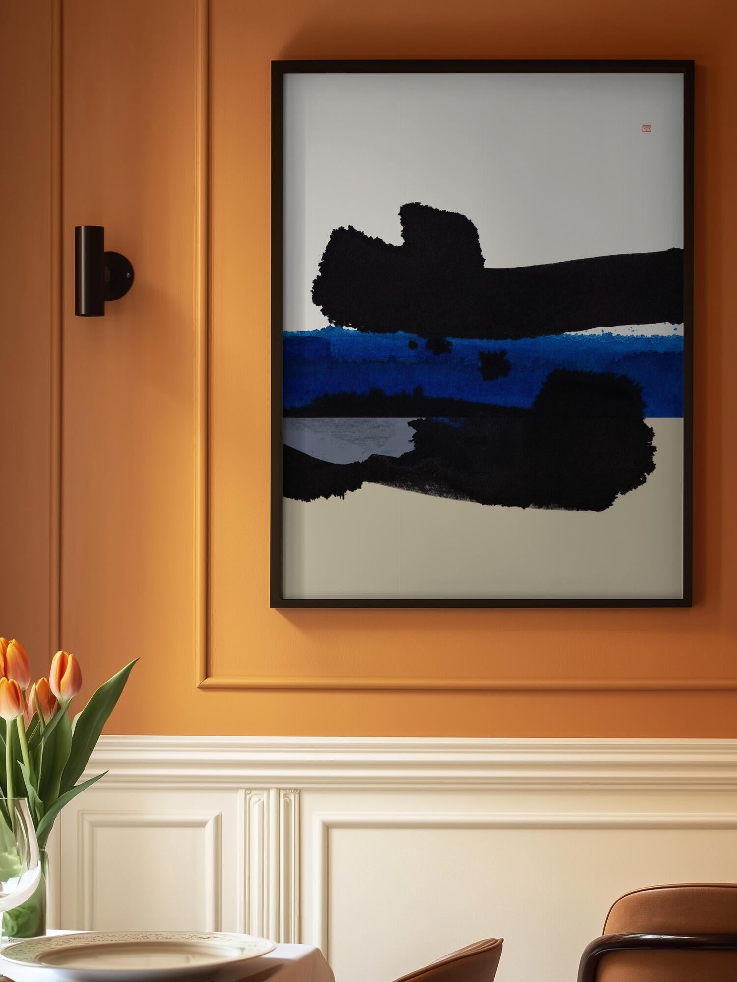 Abstract Blue Reflection