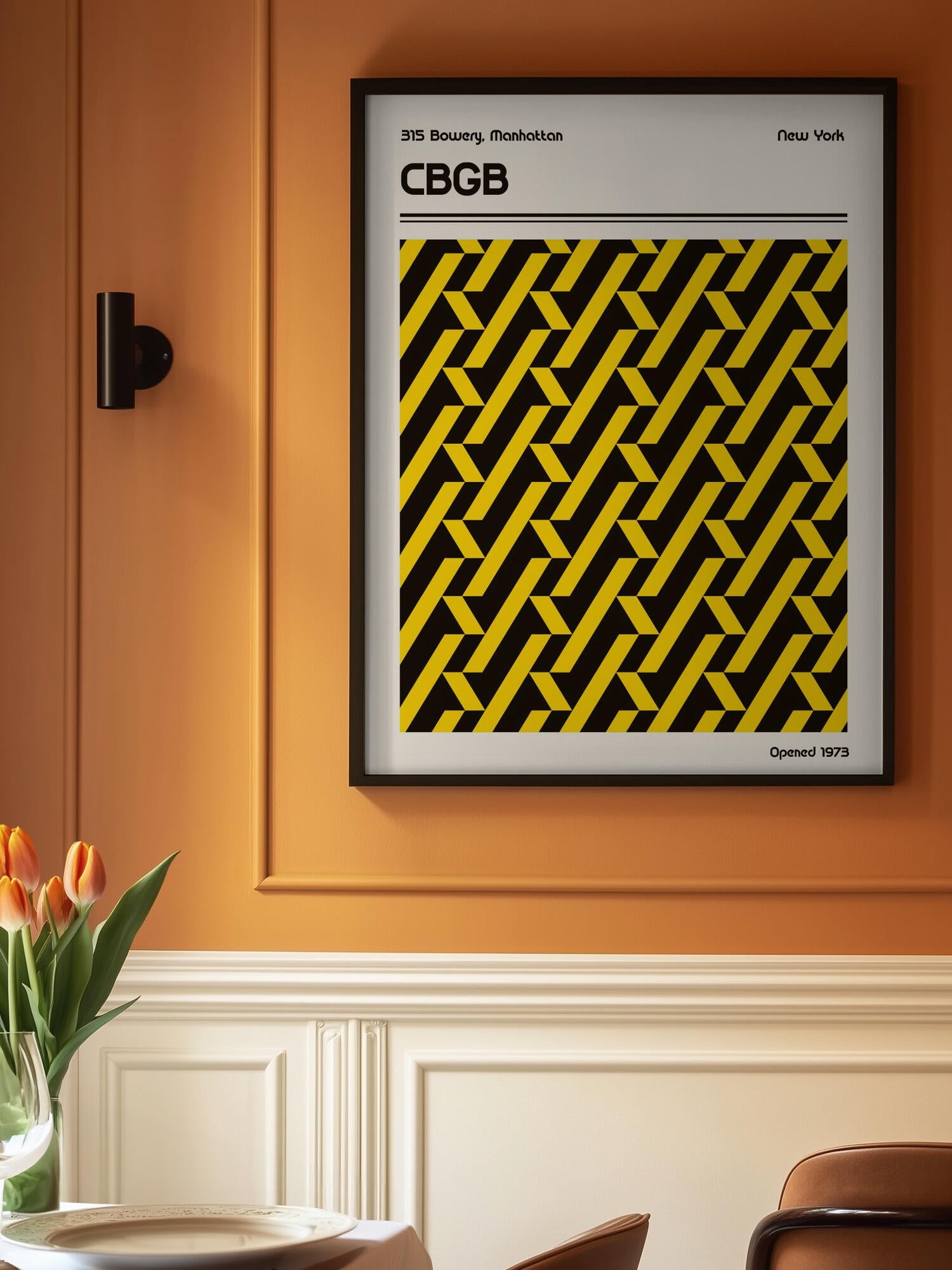 CBGB Venue Poster