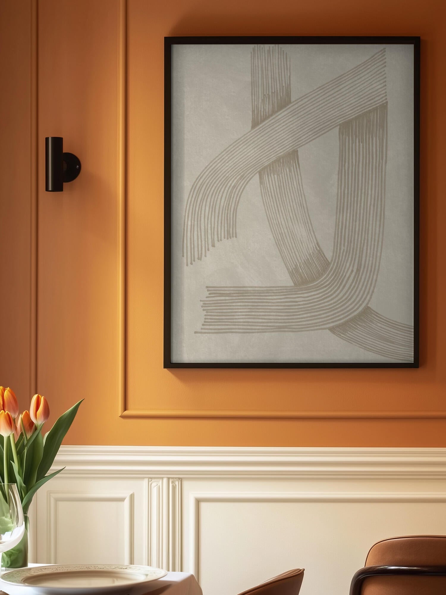 Abstract Sophisticated Line 01