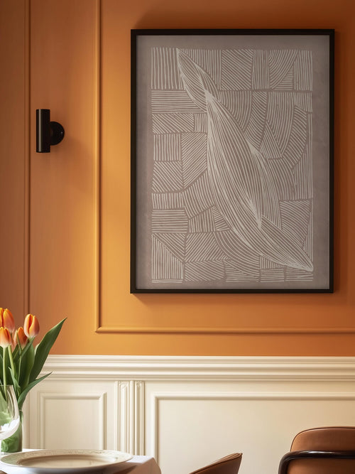 Abstract Irregular Lines
