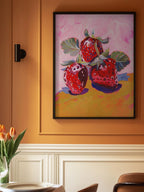 Fresh Paintainly Strawberries