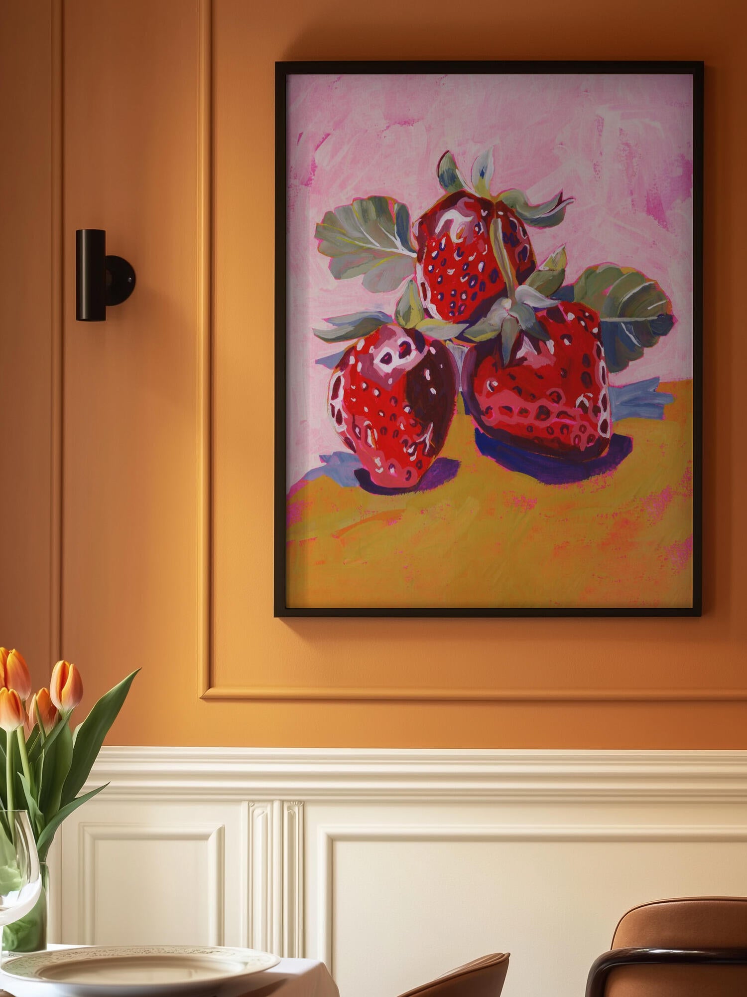 Fresh Paintainly Strawberries