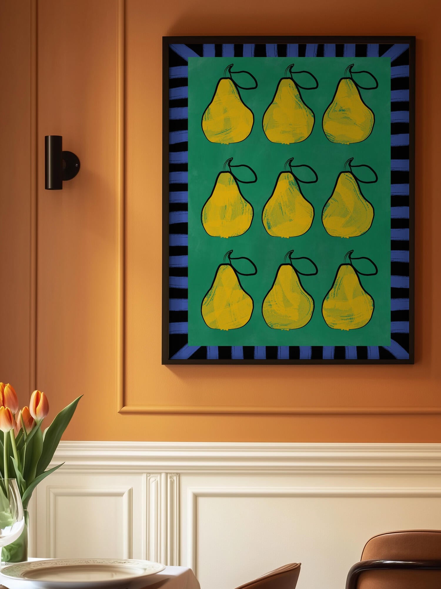 Pear Grid Harmony
