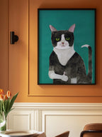 Cat thumbs up