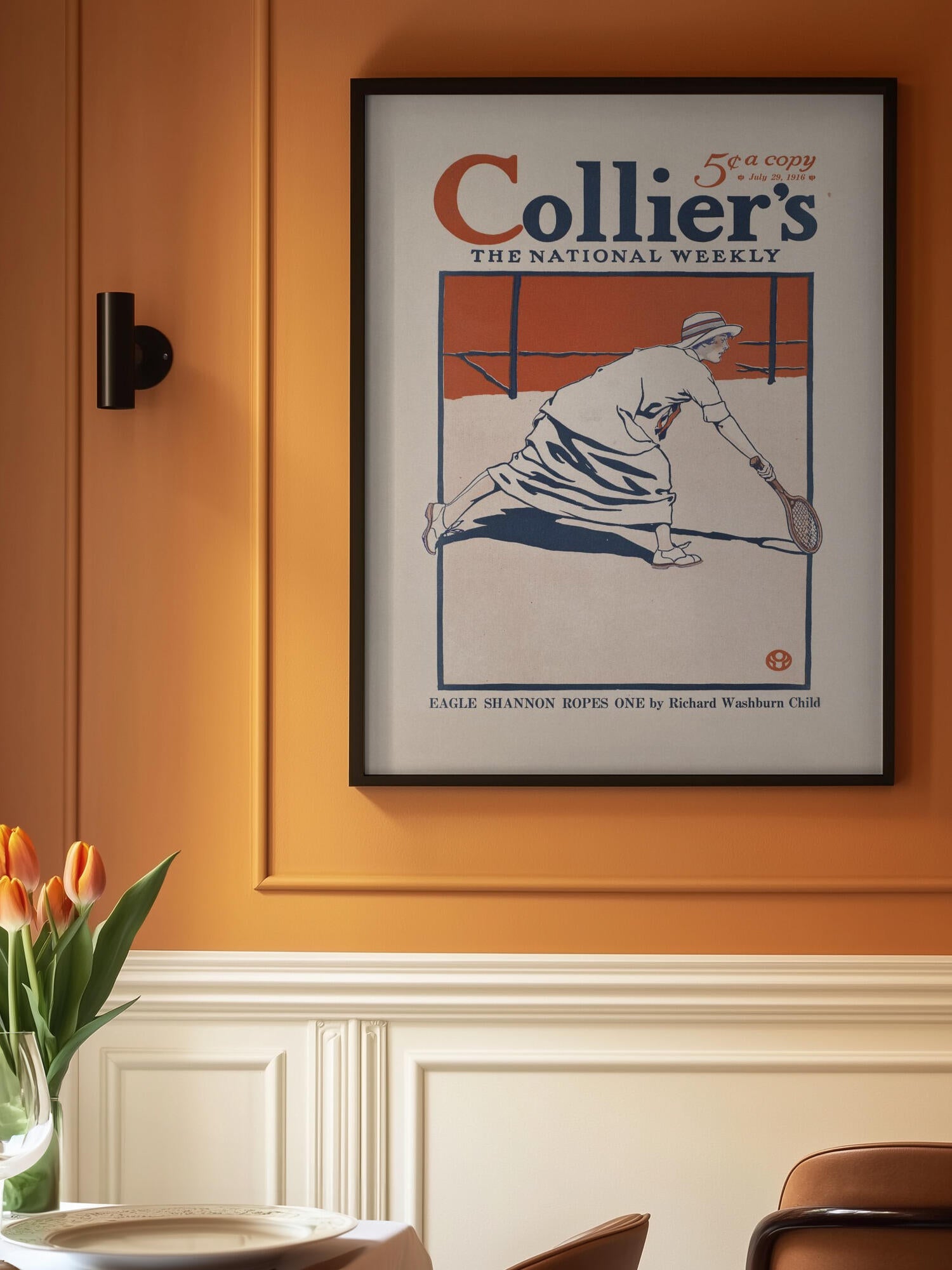 Collier's, the National Weekly, Eagle Shannon Ropes One