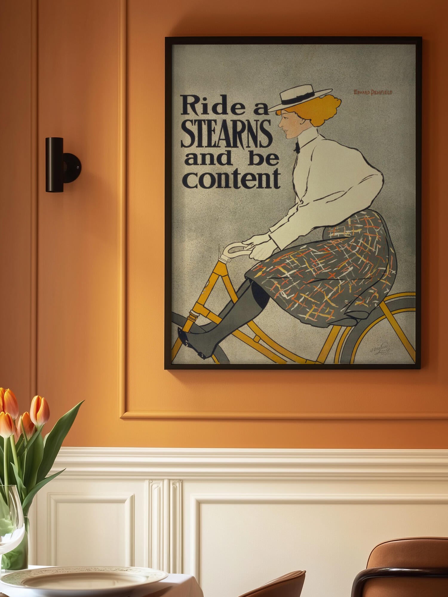 Ride a Stearns and Be Content (1896)