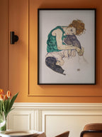 Seated Woman With Legs Drawn Up