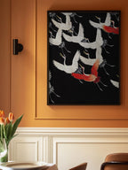 Furisode With a Myriad of Flying Cranes (1910–1920) Full