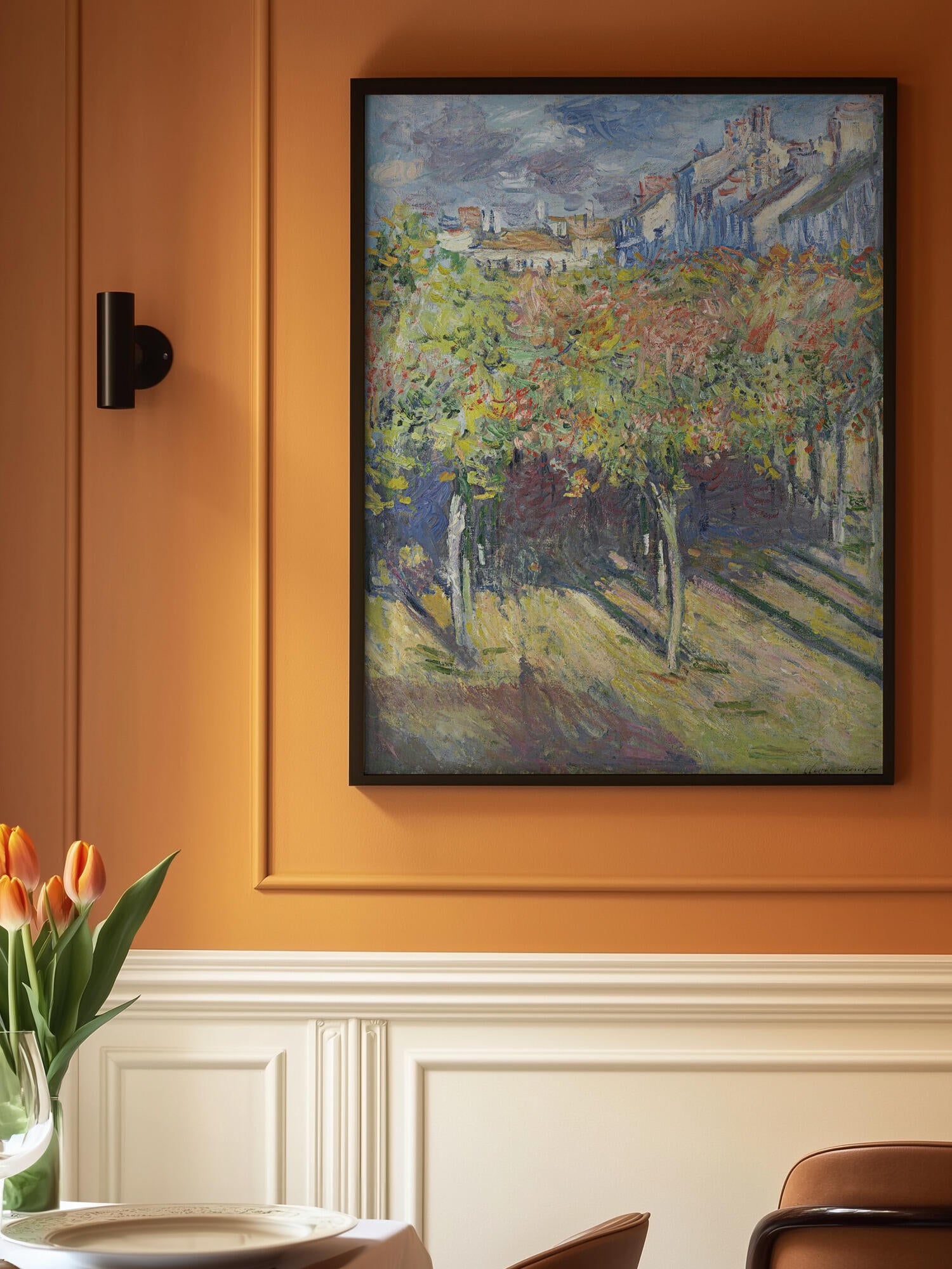 Le Cours Du 14 Juillet Vu De La Maison De Claude Monet