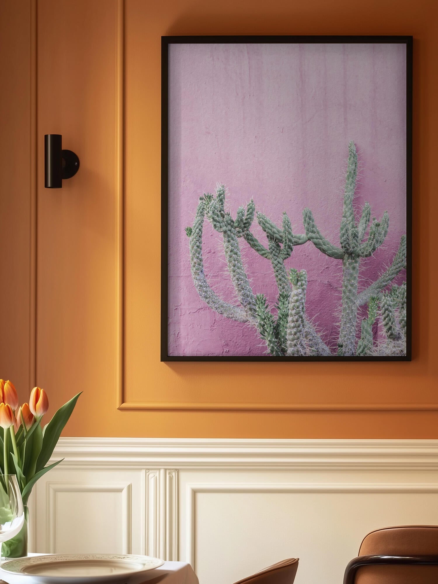 Cactus On Pink