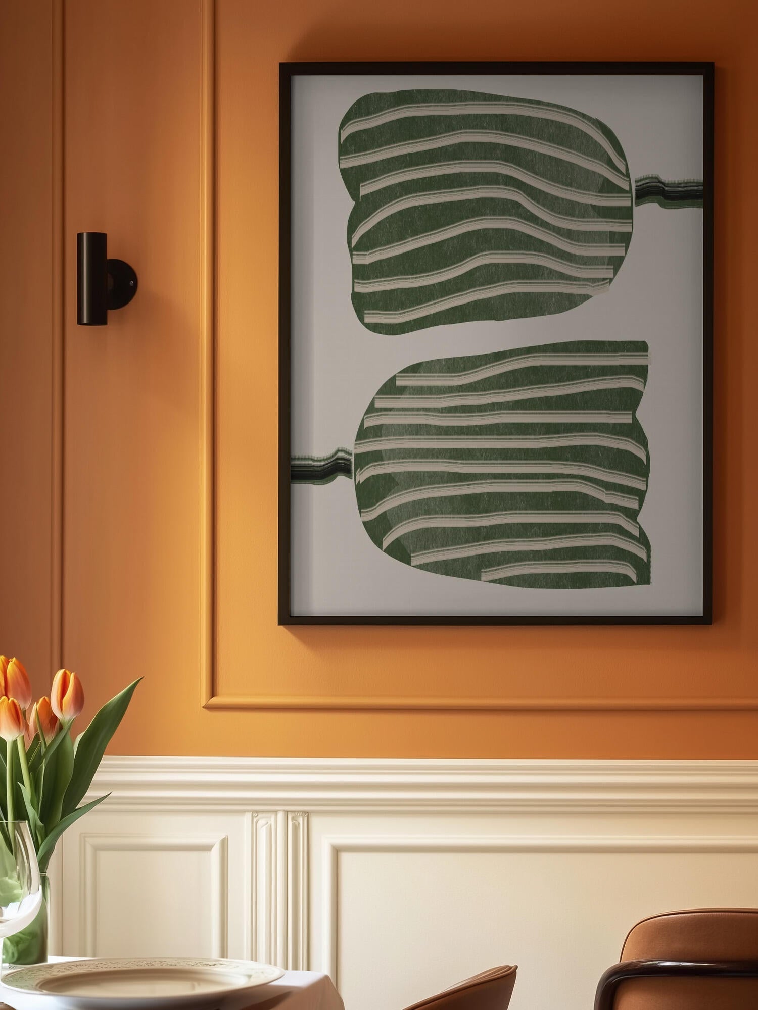 Abstract Tulips