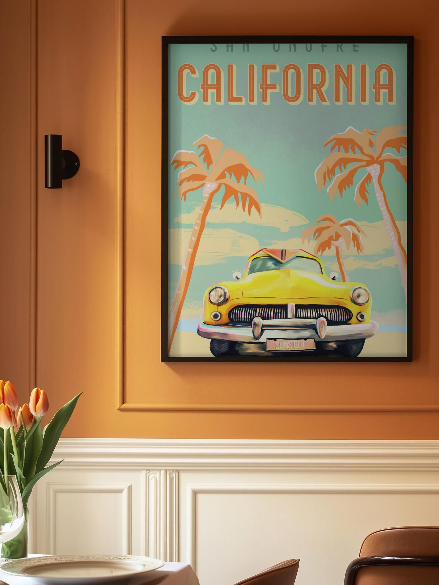 California Surf Poster