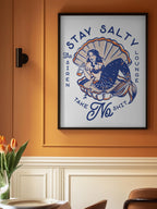 Stay Salty Siren Lounge Pin-Up Mermaid