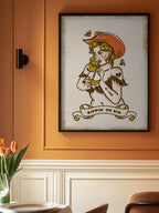 Sippin On Sin Cute &amp; Sassy Cowgirl Art