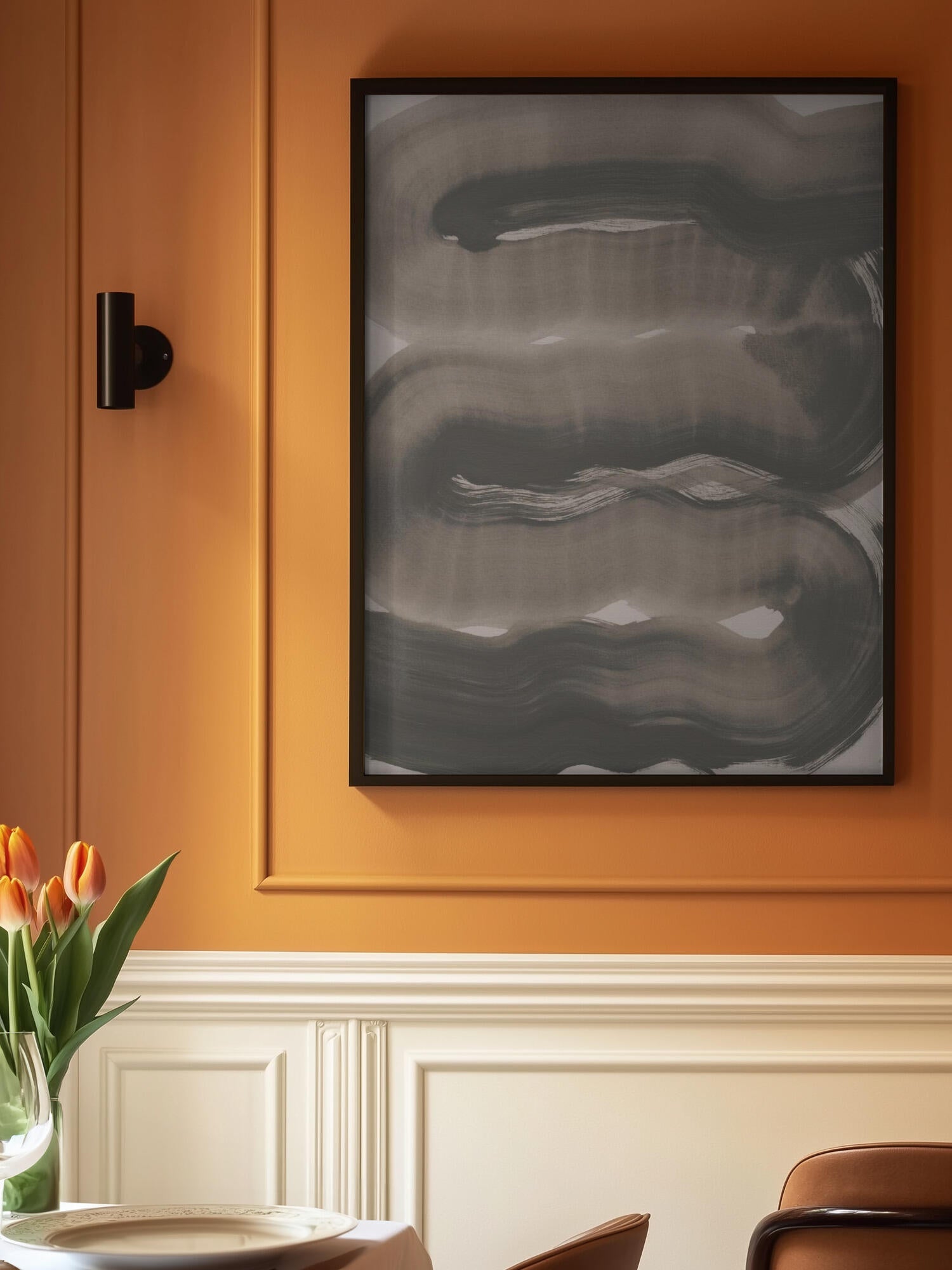 Abstract Brush Strokes 163X