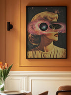A Woman with Cosmic Elements