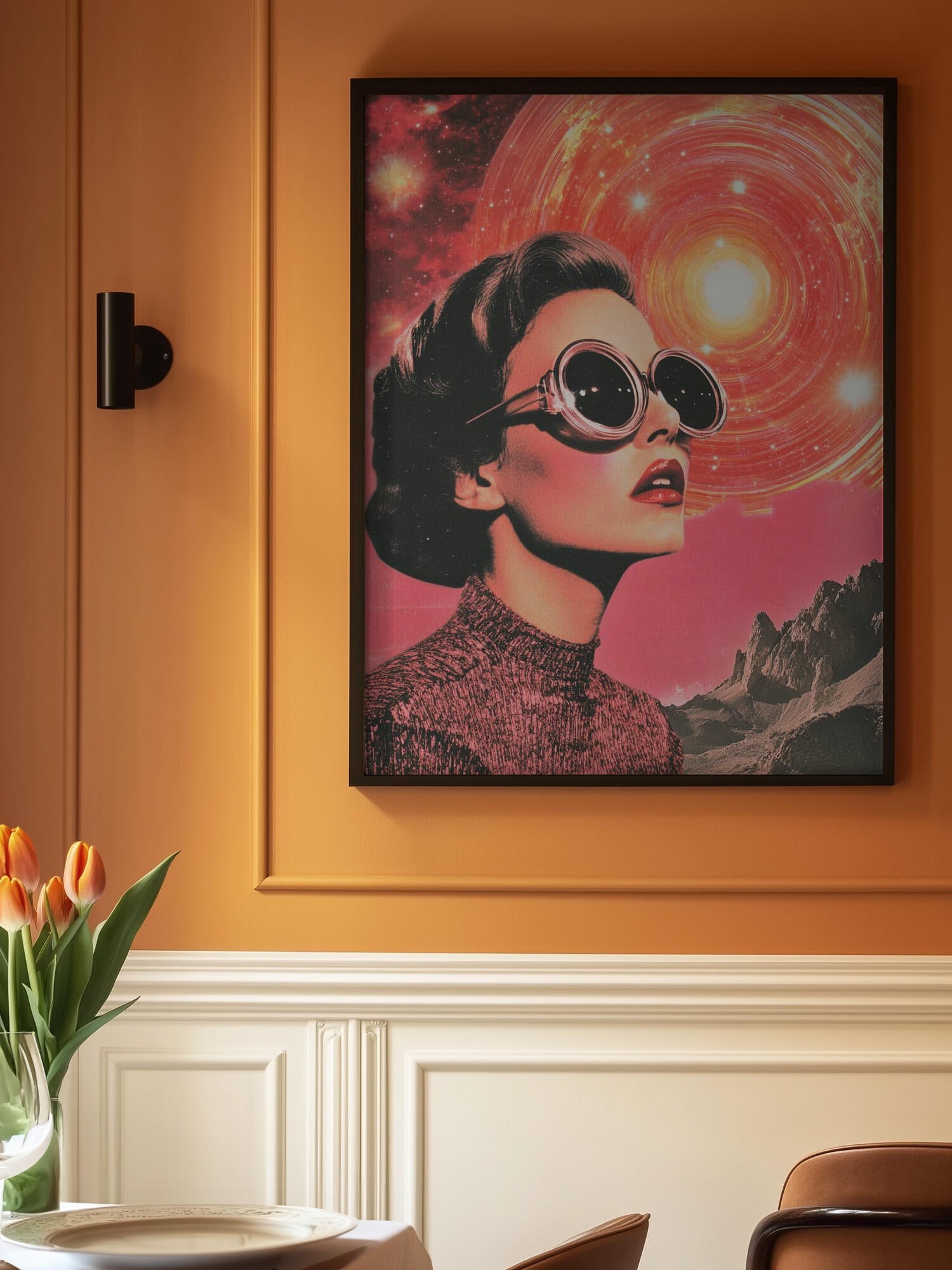 Space Vision Vintage Collage