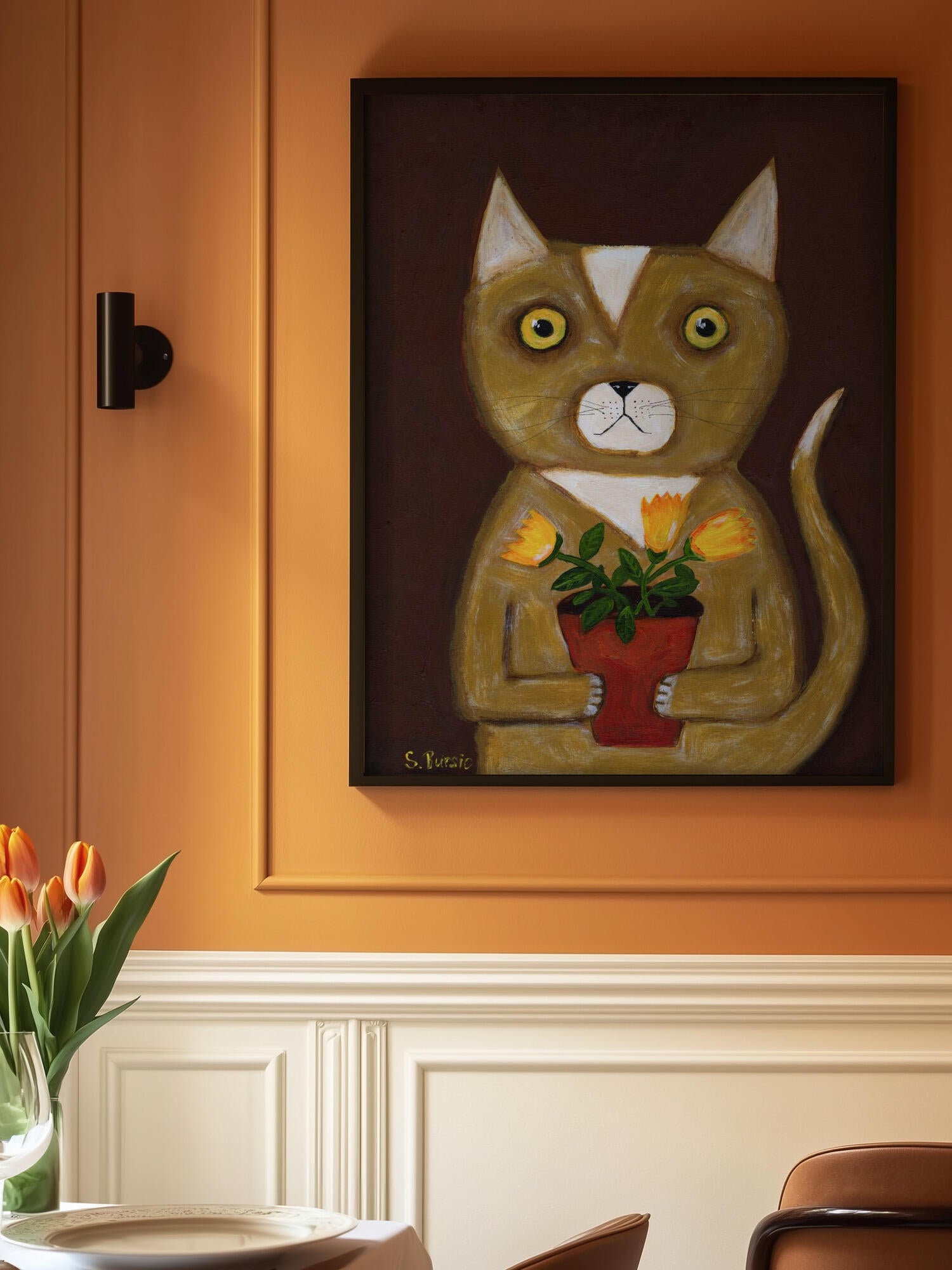 Pot Plant Cat