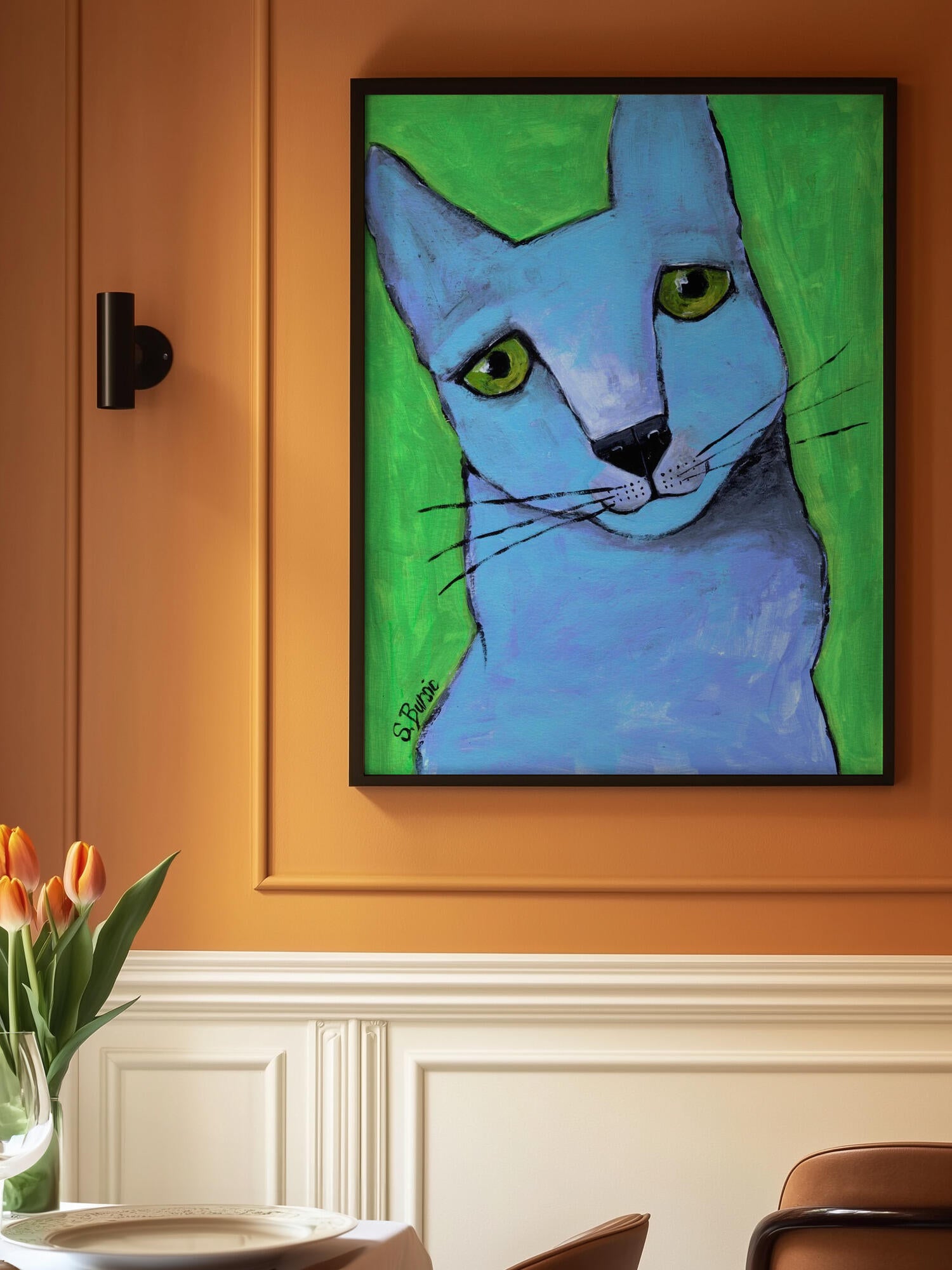 The Big Blue Cat