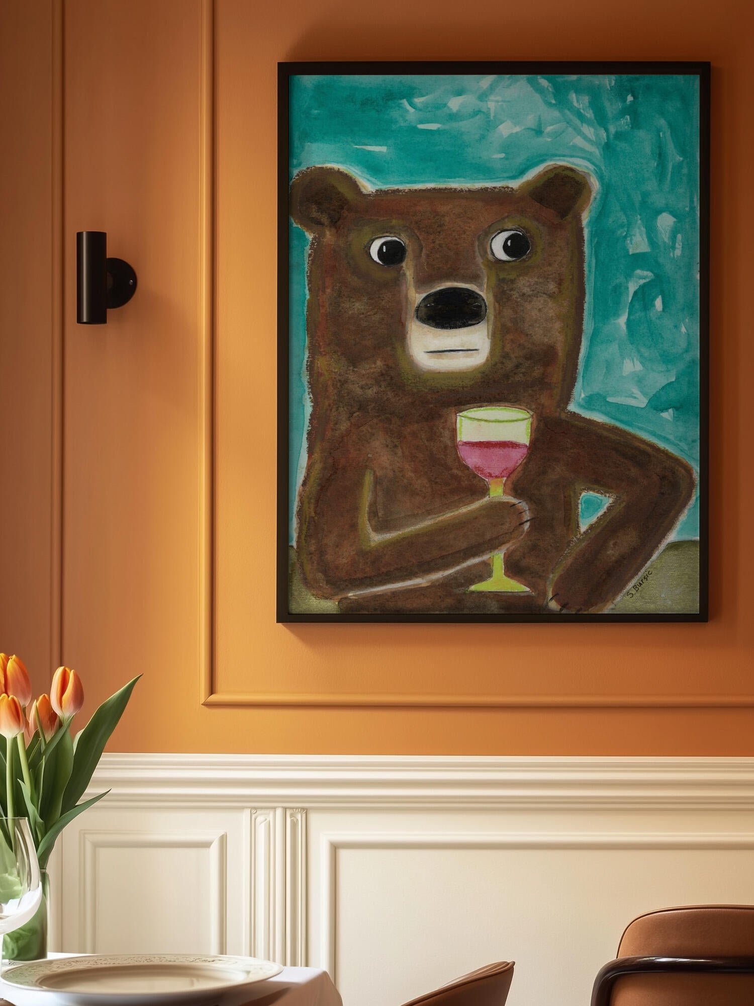 Mr. Bear at the Bar
