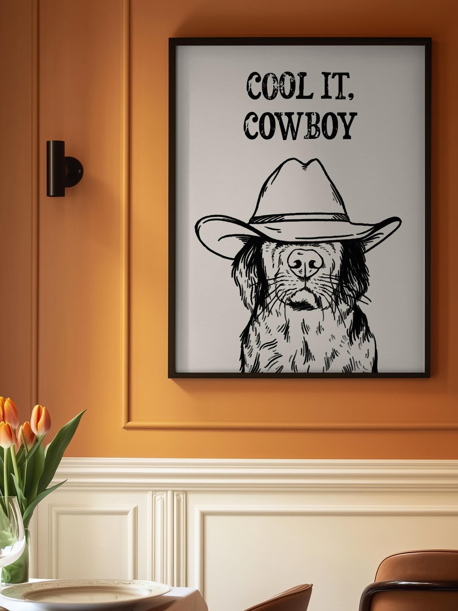 Cool it Cowboy Black