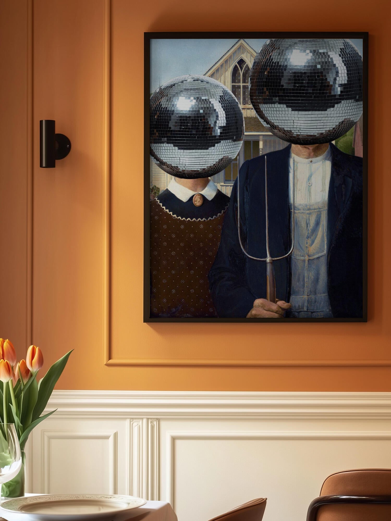 American Gothic with Disco