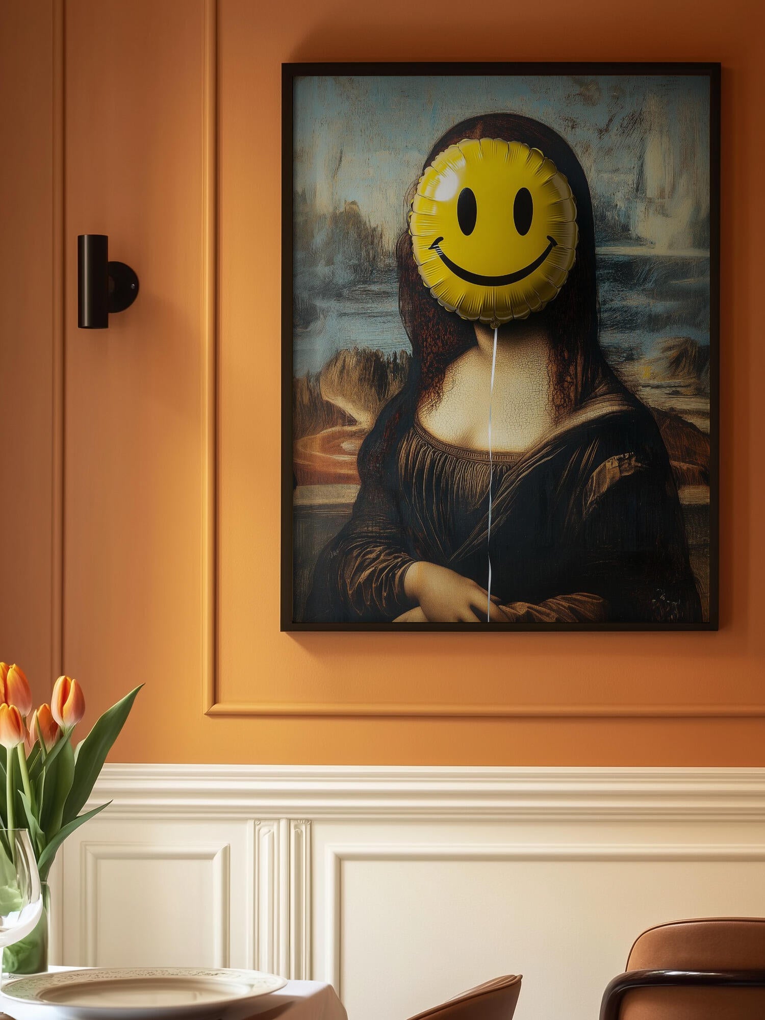 Parody of the Mona Lisa