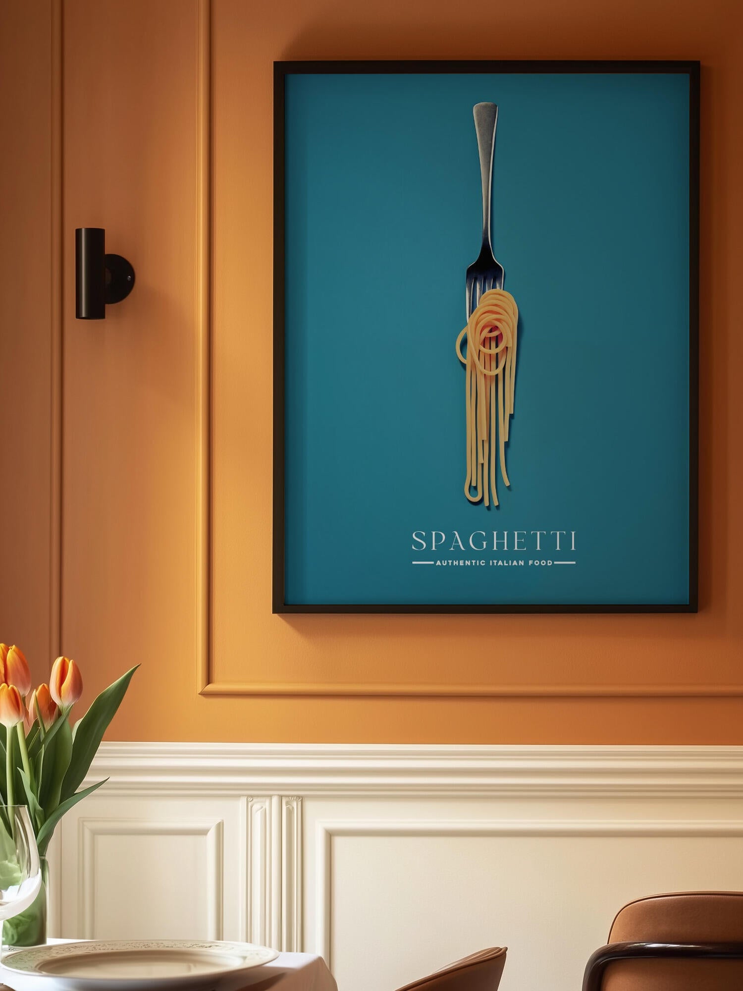 A Fork Wrapped In Spaghetti