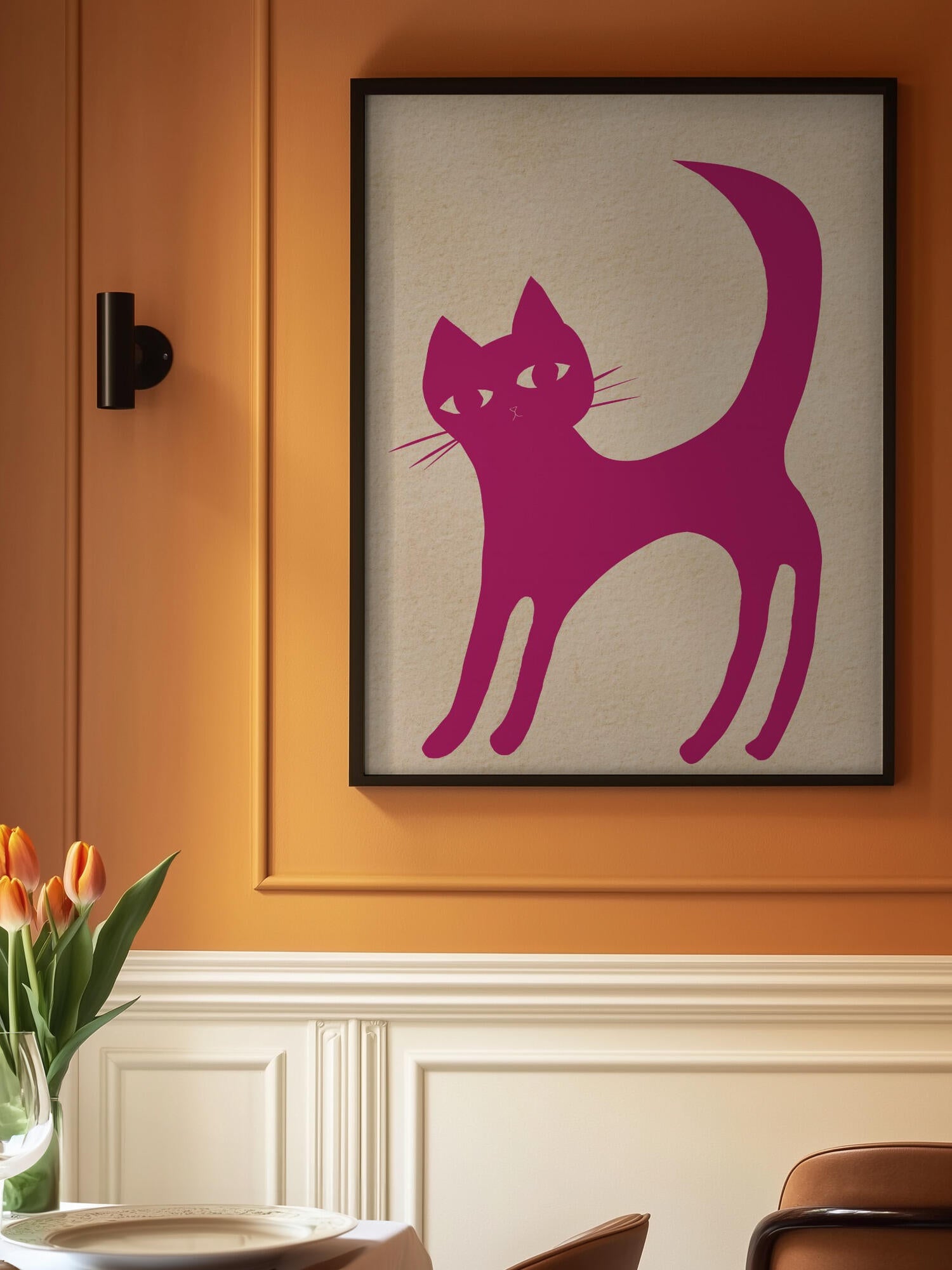 Pink cat