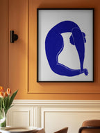 Graceful Blue Form