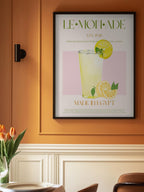 Refreshing Glass of Lemonade