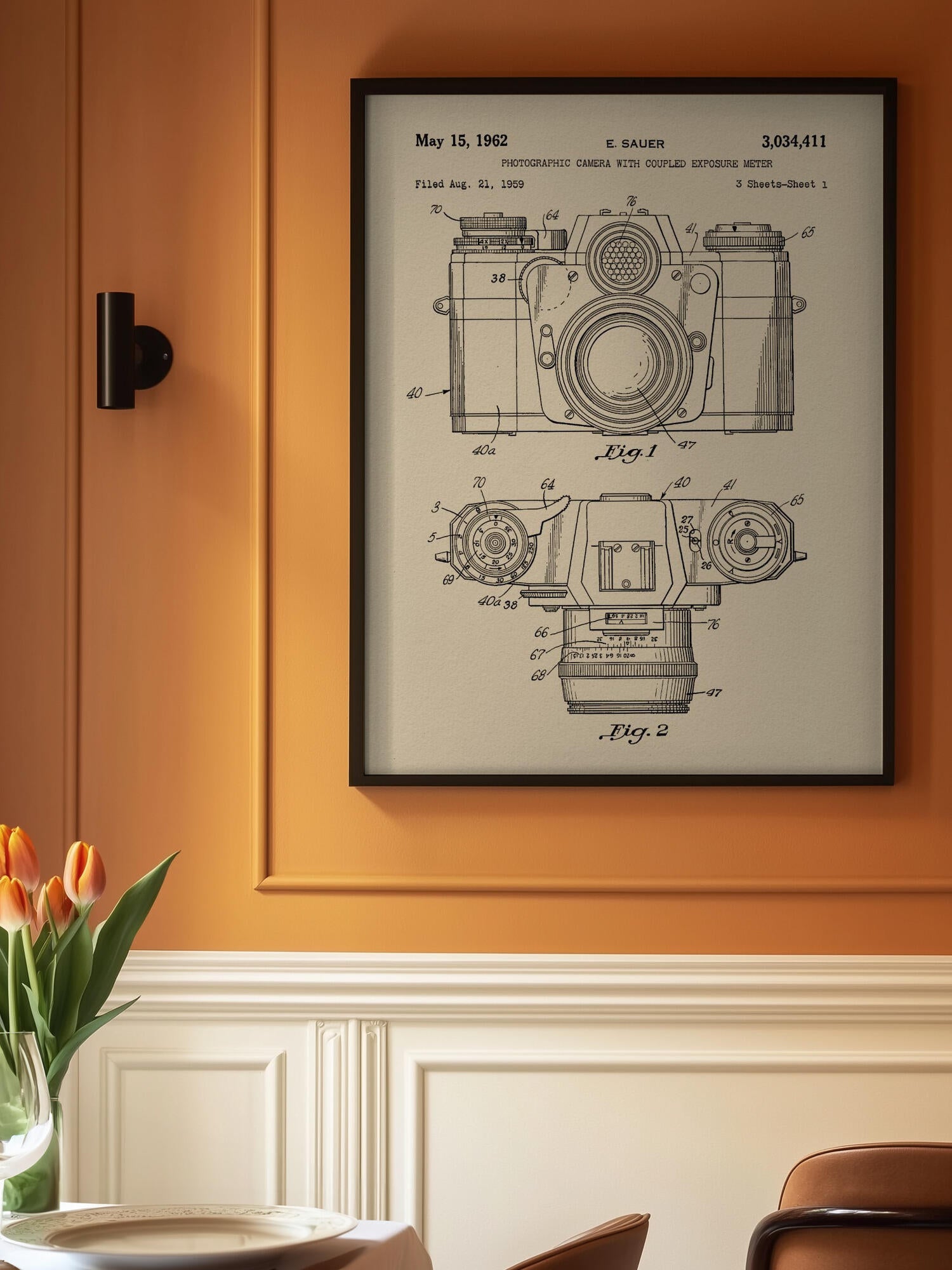 Camera Patent 1962