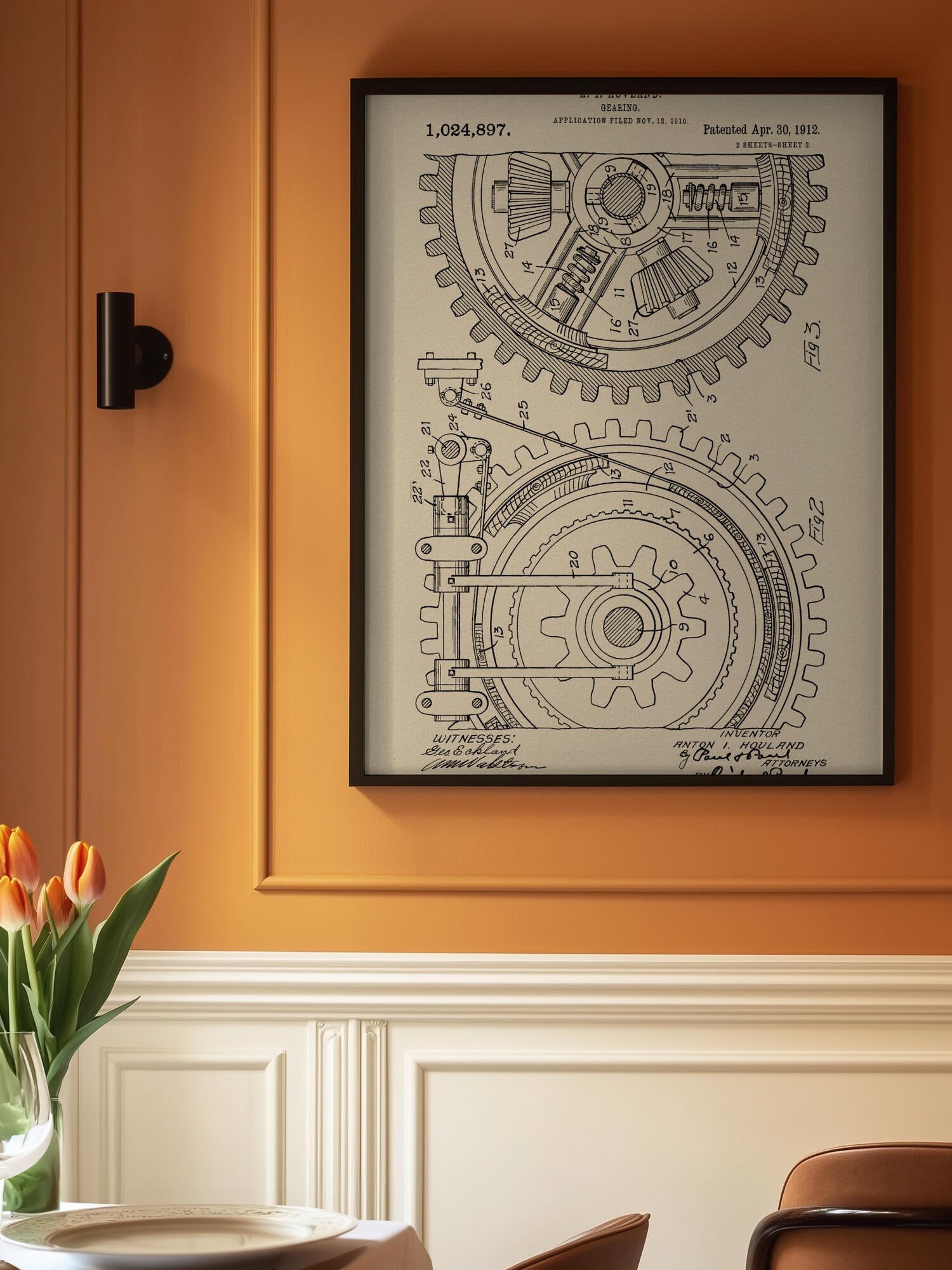 Gearing Patent 1912