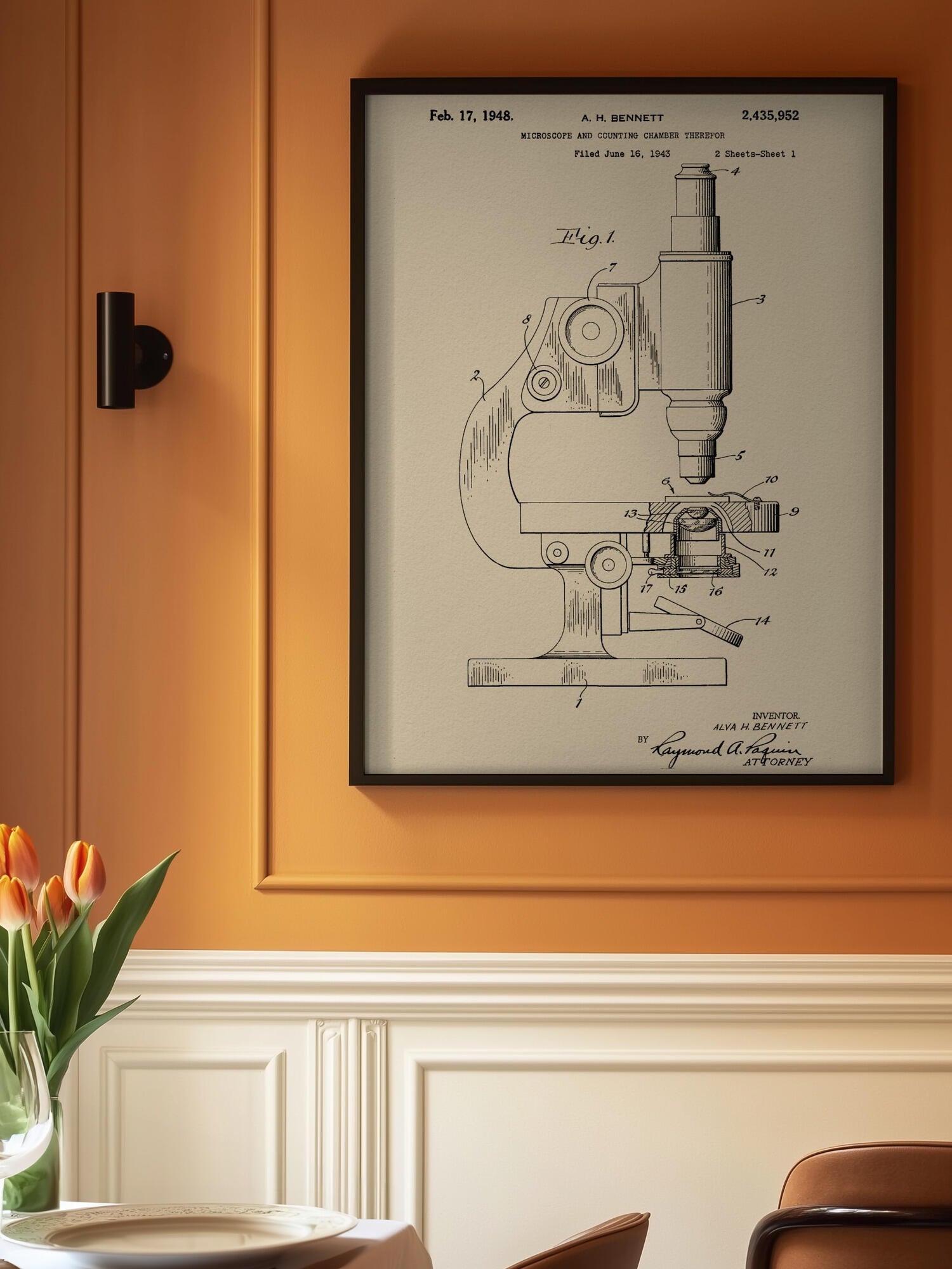 Microscope Patent 1948