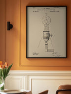 Electric Lamp Patent 1882