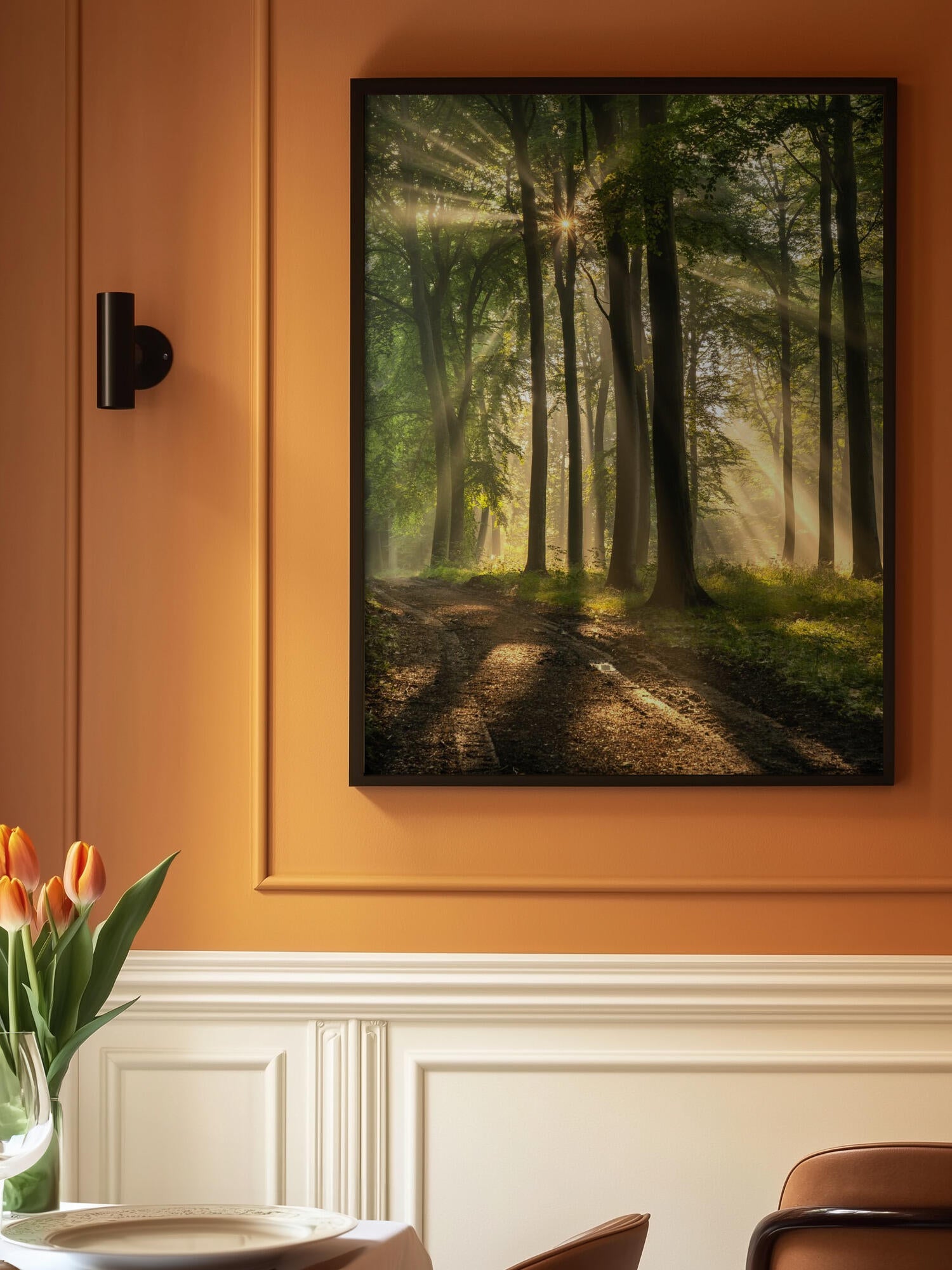 Golden Forest Path