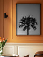 Striking Palm Silhouette