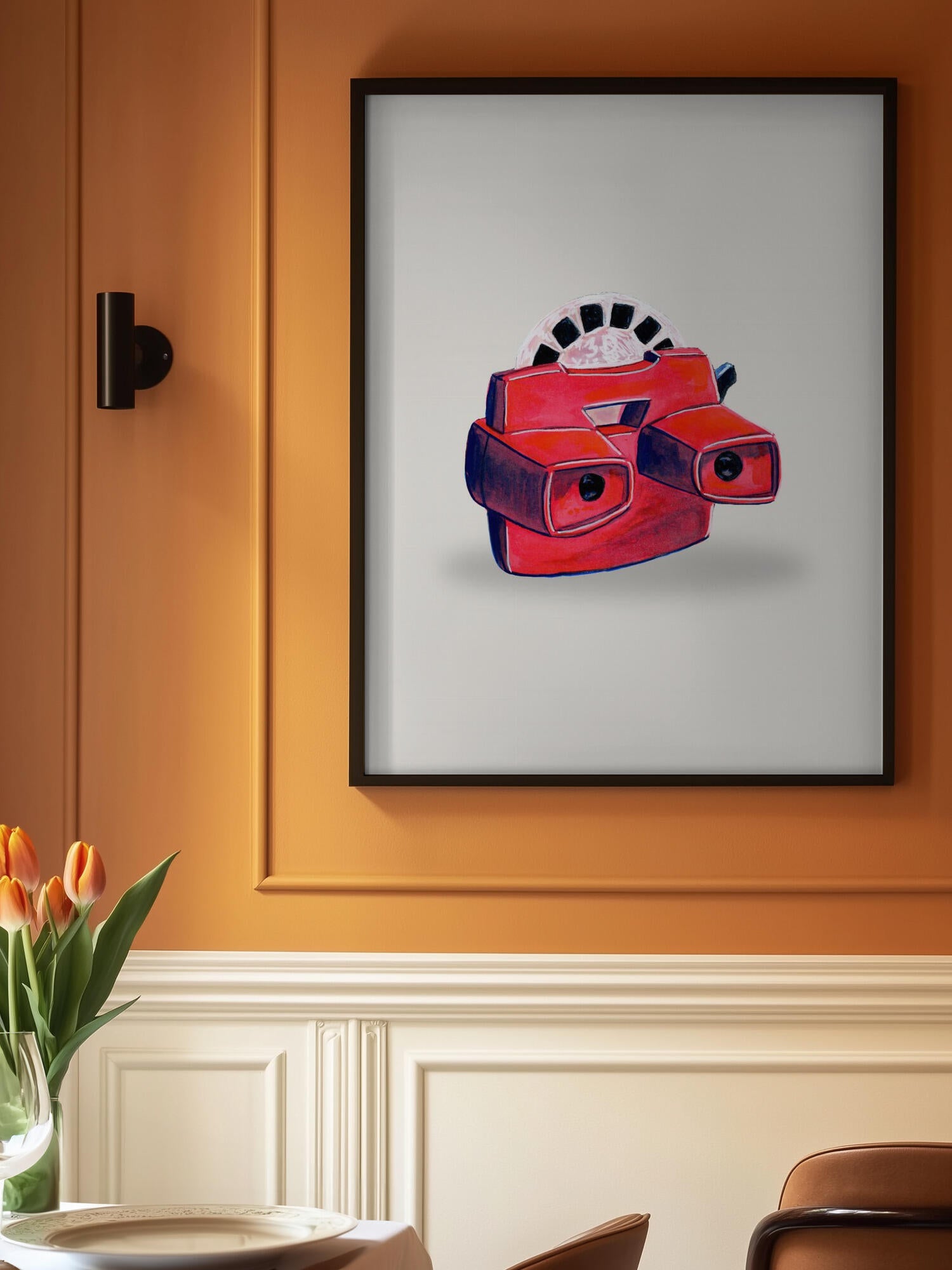 Red Retro Viewer