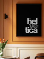 Bold Striped Helvetica