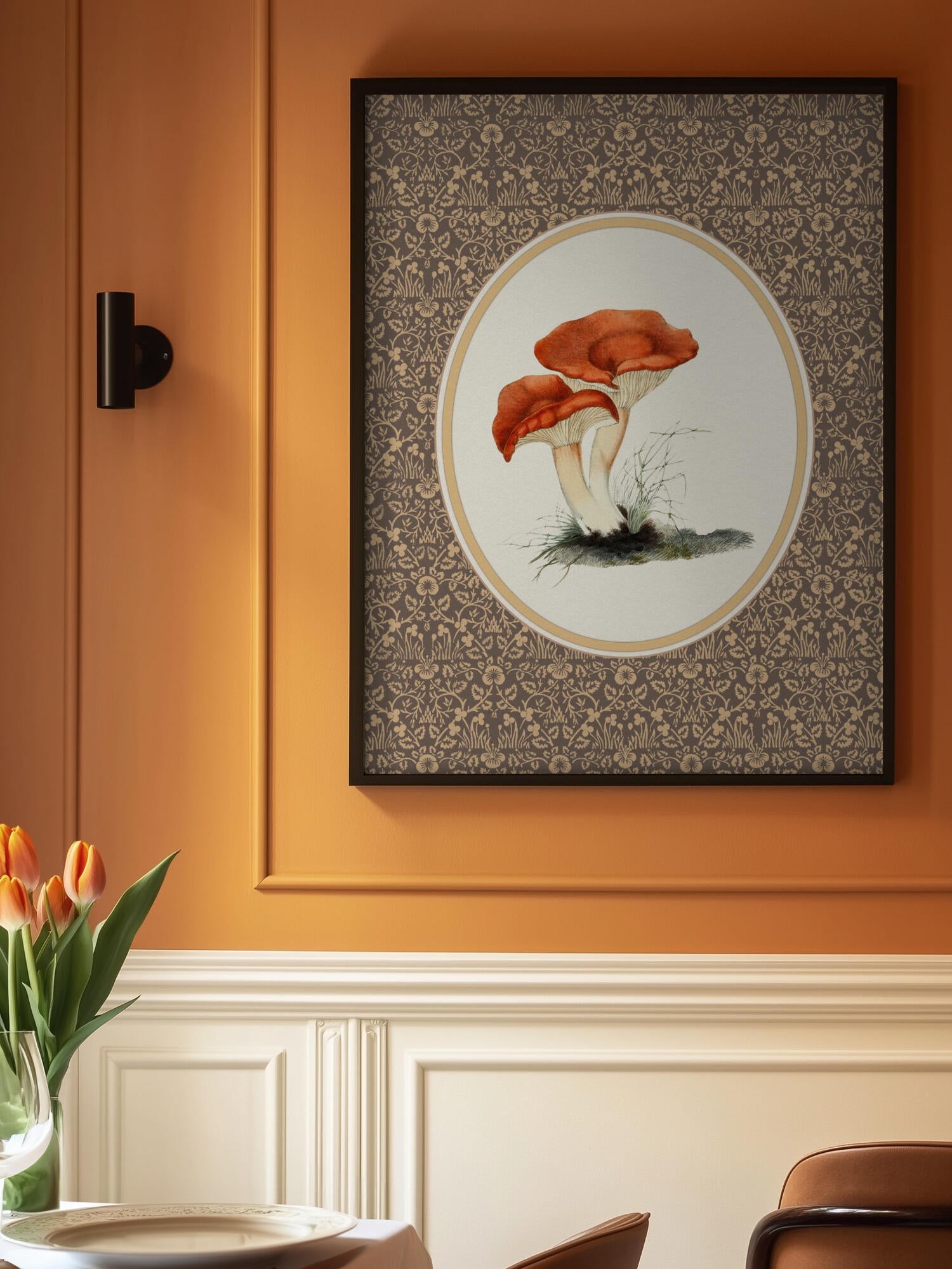 Vintage Mushroom Illustration
