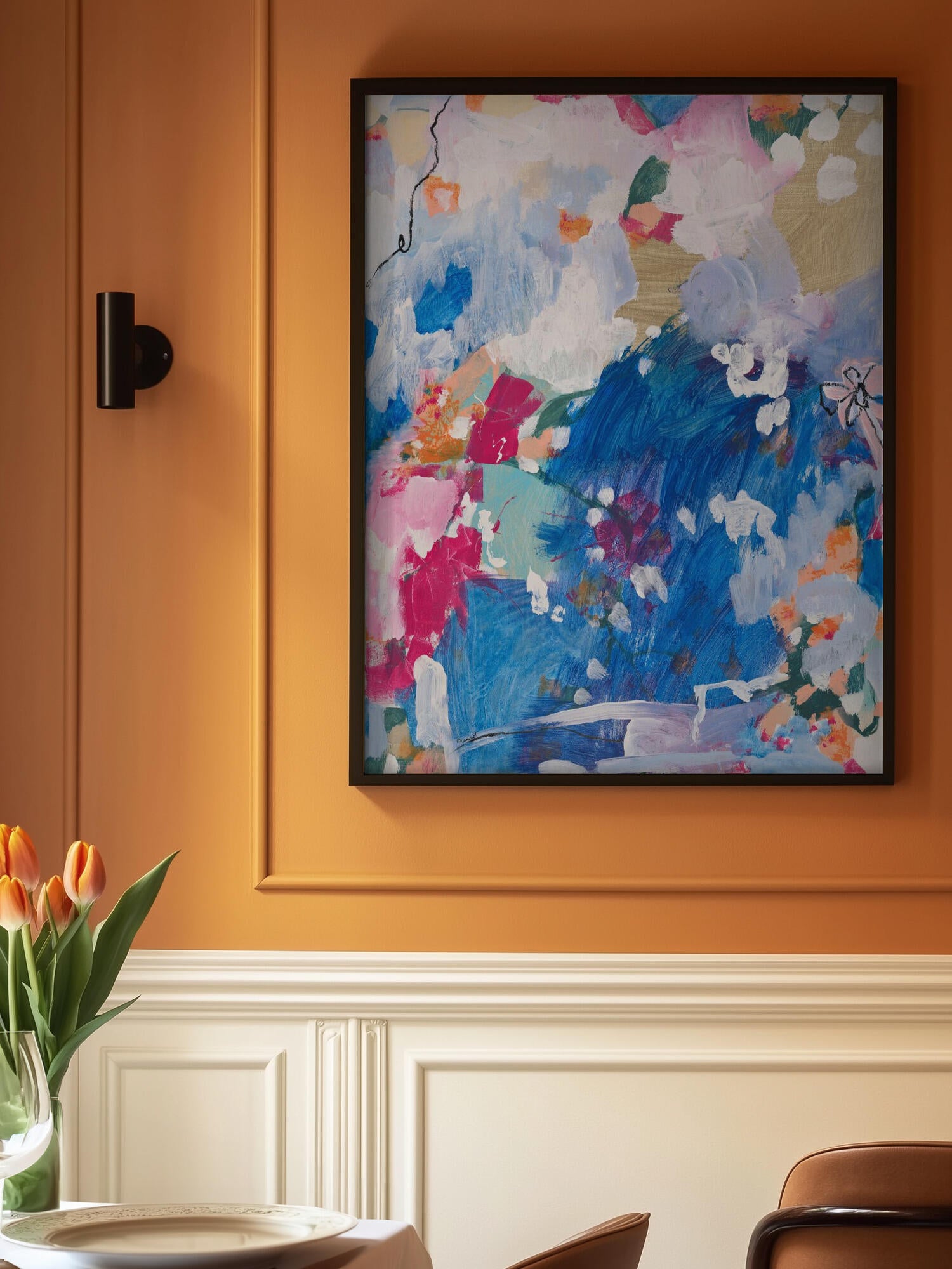 Vibrant Abstract Flow