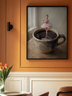 Ballerina In Coffee Cup