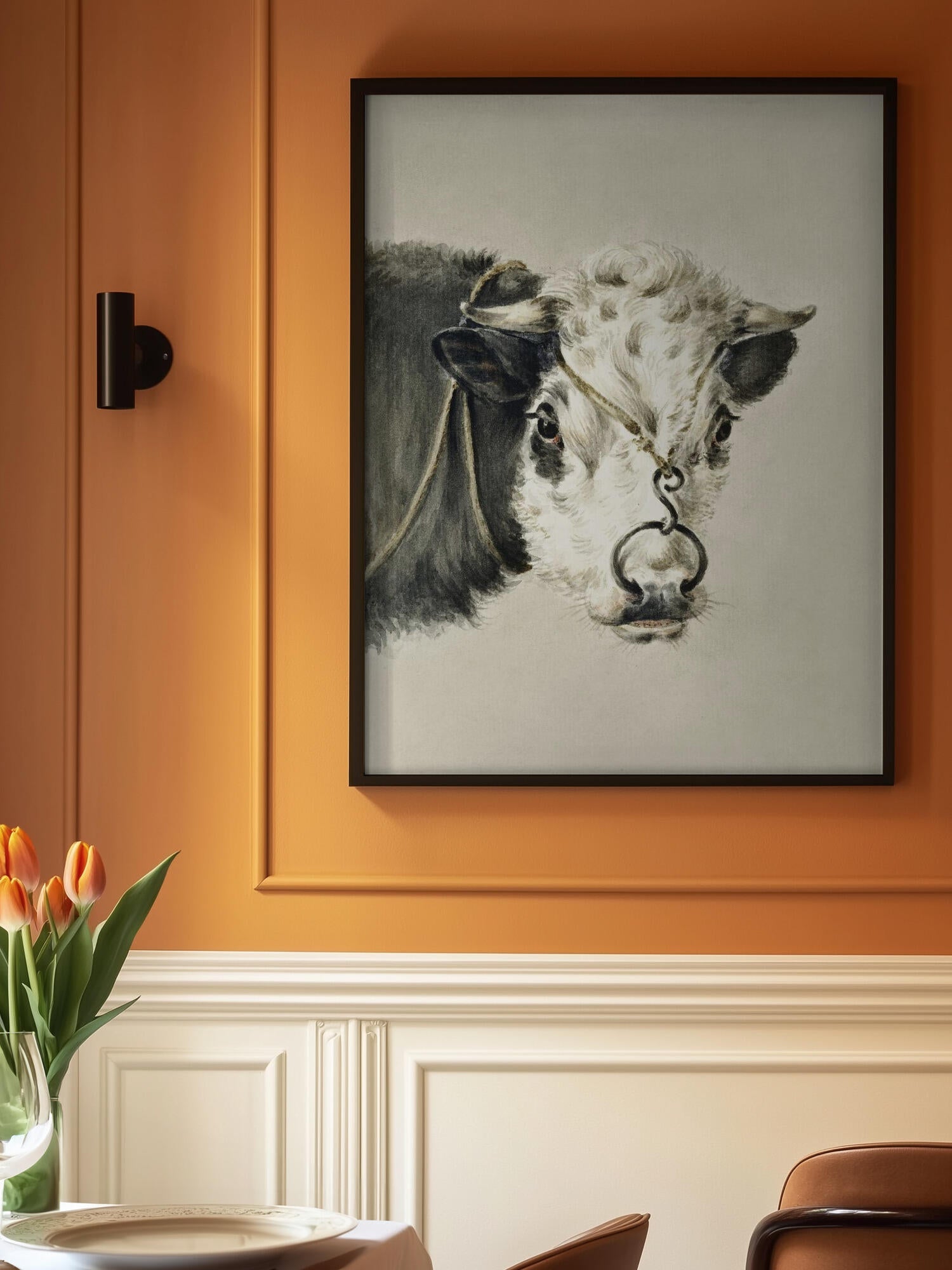 Head of a Cow, With a Ring Through the Nose (1820)