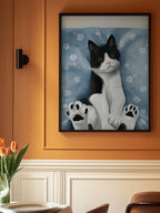 Cute Tuxedo Cat