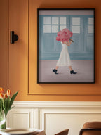 Elegant Walk With Flowers