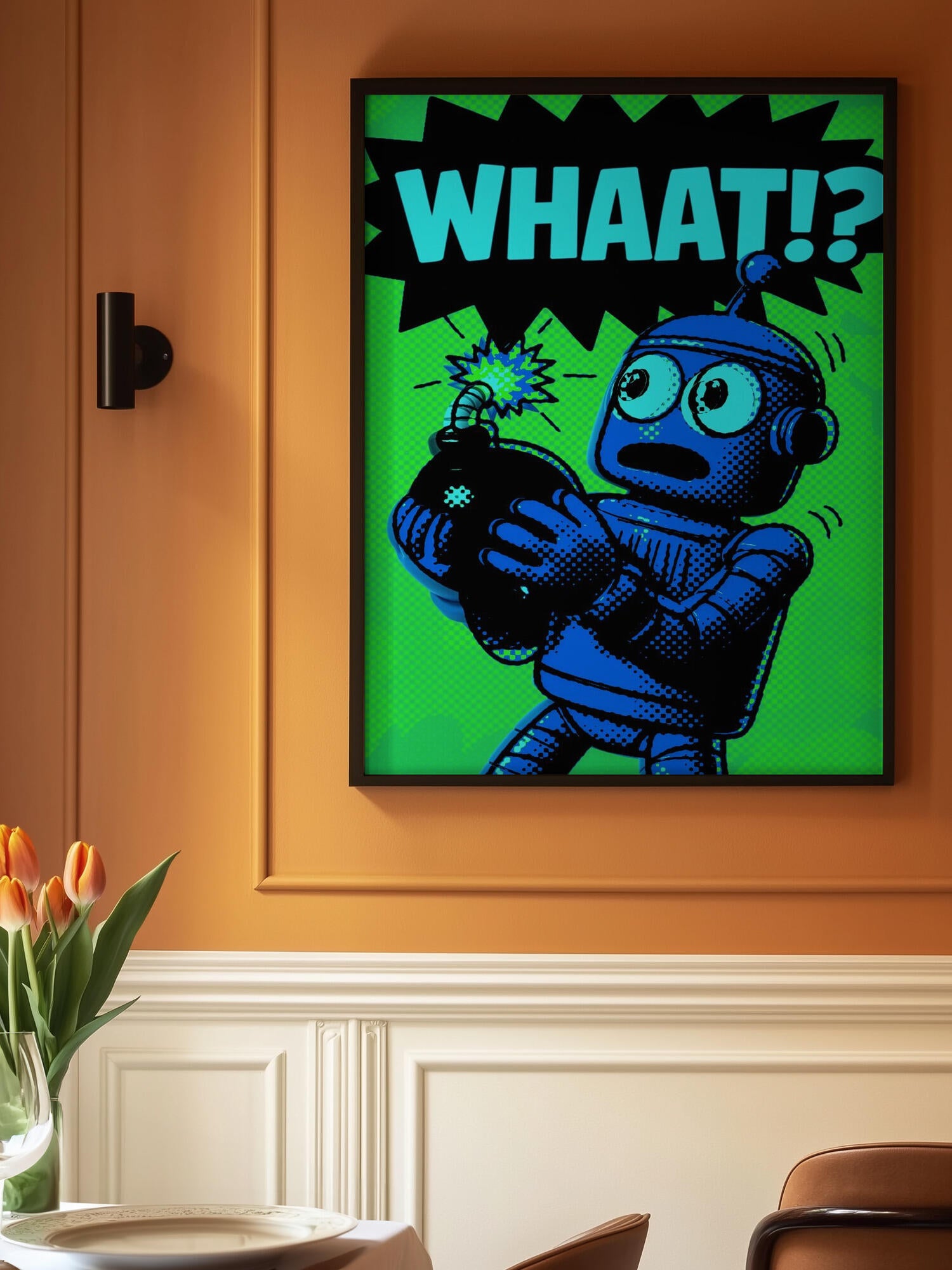 Shocked Robot Bomb