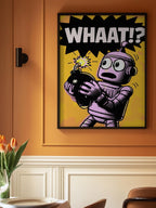 Comic Robot Surprise