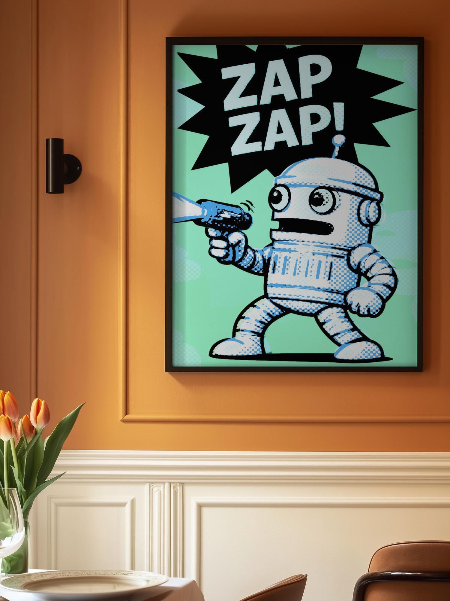 Retro Robot Zap
