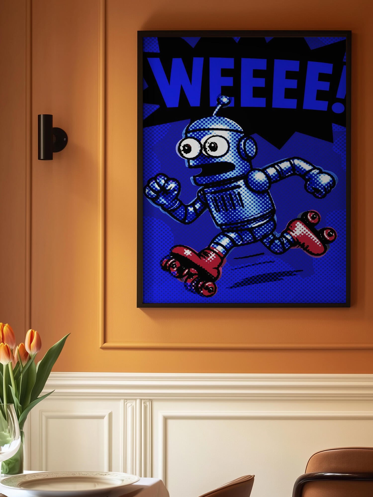 Roller Skating Robot