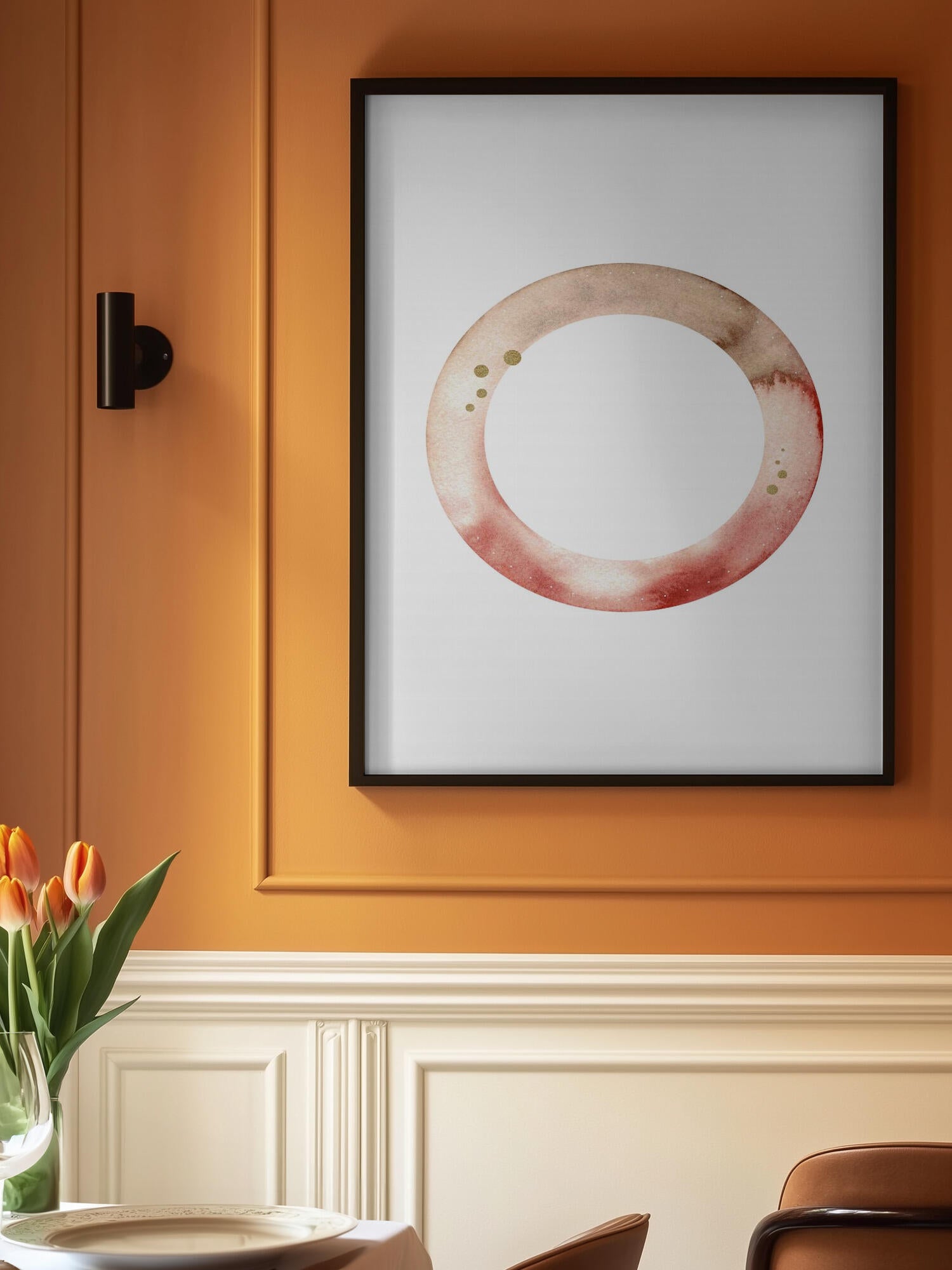 Blush Gold Circle